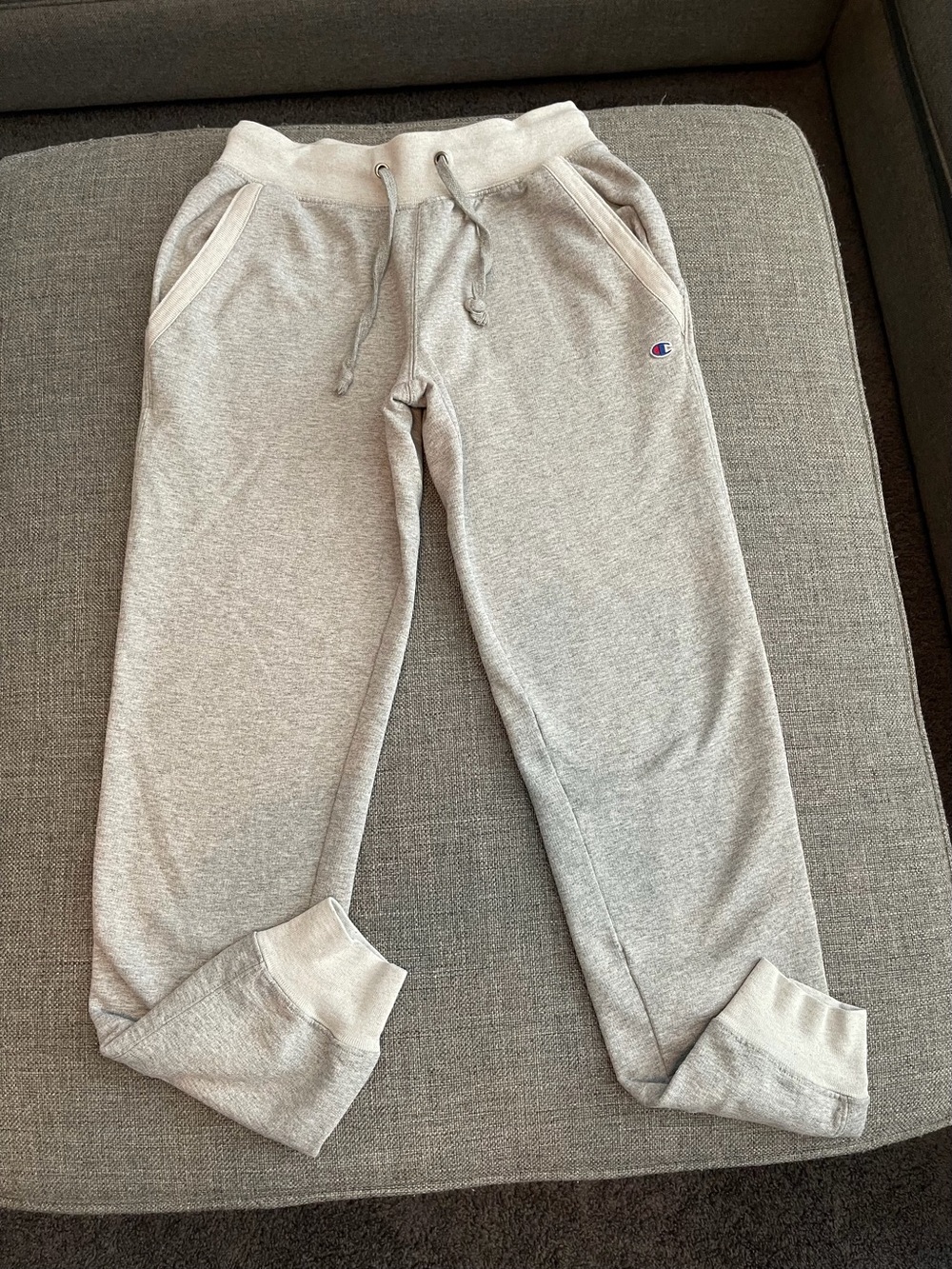 Champion Two tone Light Gray Sweat Joggers